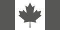 Fin flash of Canada low visibility