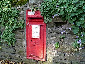 Archivo:George V postbox with a suffragette connection, Risca Road, Newport - geograph.org.uk - 1565697