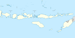 Kupang ubicada en Islas de la Sonda