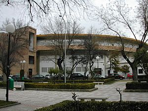 Archivo:Jaén - Plaza de Toros y Alameda de Capuchinos