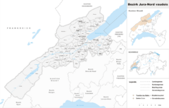 Karte Bezirk Jura - Nord vaudois 2013.png