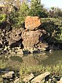 La boule du monde, Chutes de koudou, Parc W, Benin