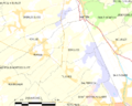 Map commune FR insee code 62792