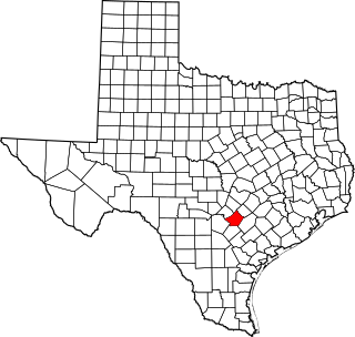 Map of Texas highlighting Guadalupe County.svg