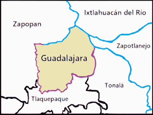 Archivo:Mapa del Municipio de Guadalajara 14 image2vector