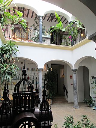 Museo del Vidrio y Cristal, Málaga-patio.jpg