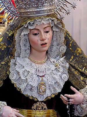 Archivo:Ntra Sra de la Soledad, Puerto Real (Cádiz) obra de Luisa Ignacia Roldán, La Roldana en 1688 2014-05-07 00-56
