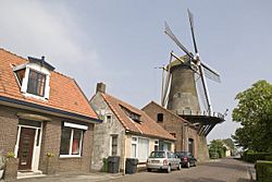 Overzicht van de molen - 's-Gravendeel - 20421054 - RCE.jpg