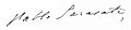 Pablo Sarasate firma