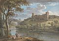 Paul Sandby - Bothwell Castle, from the South - Google Art Project