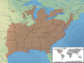 Plestiodon fasciatus distribution
