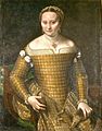 Portrait of Bianca Ponzoni Anguissola, by Sofonisba Anguissola