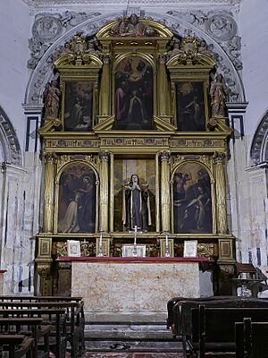 Archivo:Retablo de la Capilla de Santa Teresa de Jesús, Catedral de Granada
