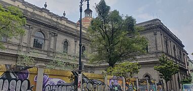 Side view - Temple of San Agustín - Mexico 2024