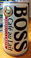 Suntory Boss Cafe au Lait canned coffee