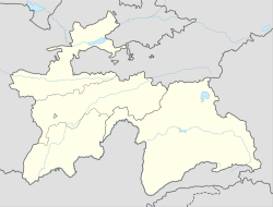 Dusambé ubicada en Tayikistán