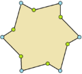 Twisted hexagonal star dodecagon