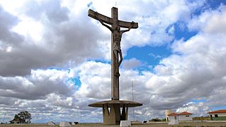 Vitória da Conquista. Cristo de Mario Cravo. Foto- Tatiana Azeviche (34731055720)