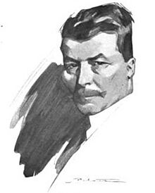 1917-03, Plus Ultra, Nuestros colaboradores artísticos, Autocaricaturas (cropped) Juan Peláez.jpeg