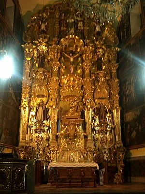 Archivo:Altar mayo de Santa María Magdalena, San Martín Texmelucan