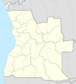 Angola adm location map