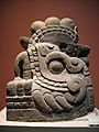 Aztec serpent sculpture