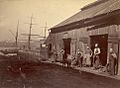 Blacksmith Shop Behind Custom House