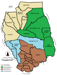 Archivo:Bukidnon Legislative Districts 2012