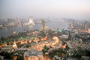 Archivo:Cairo, evening view from the Tower of Cairo, Egypt, Oct 2004