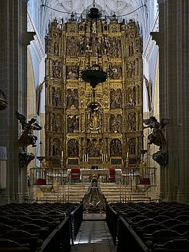 Archivo:Capilla mayor de la Iglesia de Santa María La Coronada (Medina Sidonia)