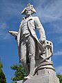 Captain Cook statue, Christchurch
