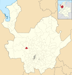 Giraldo ubicada en Antioquia