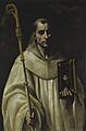 El Greco - St Bernard, 1577-1579