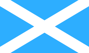 Archivo:Flag of Scotland (traditional)
