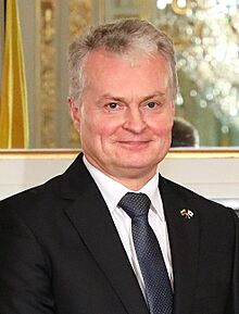 Gitanas Nausėda at the Enthronement of Naruhito (1).jpg