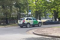 Archivo:Google Street View car in Uruguay (cropped)