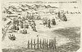 Grabado batalla Santa Cruz 1657
