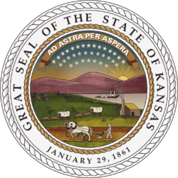 Great Seal of the State of Kansas Colored.svg
