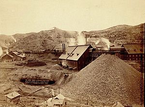 Archivo:Homestake works mine 1889