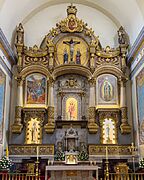 Interior of the Church of San Lorenzo, Pamplona 02