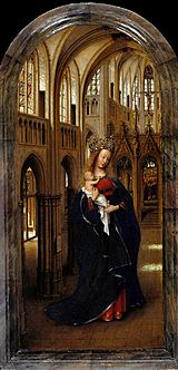 Archivo:Jan van Eyck - The Madonna in the Church - Google Art Project