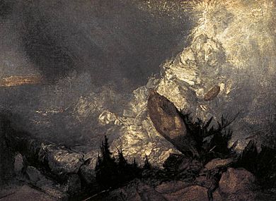 Archivo:Joseph Mallord William Turner - The Fall of an Avalanche in the Grisons - WGA23166