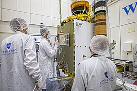 LICIACube CubeSat integrating on Dart Spacecraft