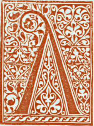 Archivo:Lamda letter, Mega Etymologikon, 1499