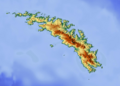 Location map South Georgia