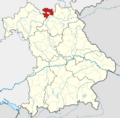 Locator map CO in Bavaria