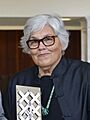 Lourdes Portillo con el premio del XIII Festival de Cine y Derechos Humanos de San Sebastián (02)