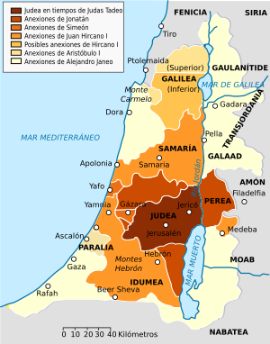 Map Hasmonean Kingdom-es.svg