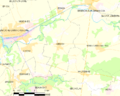 Map commune FR insee code 89282