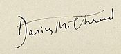 Milhaud Darius signature 1933.jpg